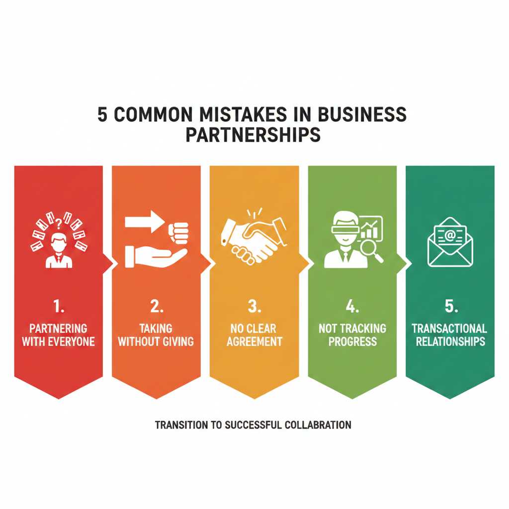 5 common misktakes in partnerships